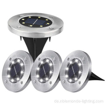 Solar angetriebener LED -Licht -Scheibe Bodenlicht
